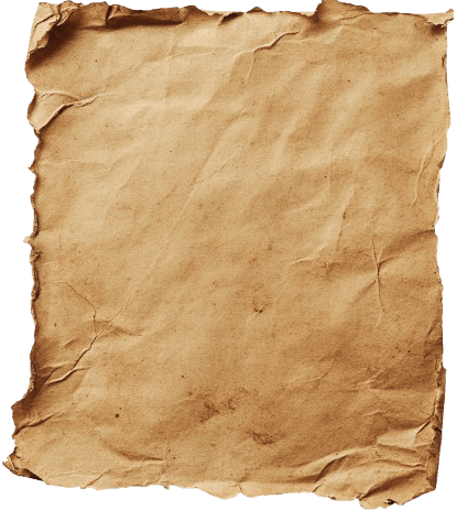 Vintage slightly torn paper