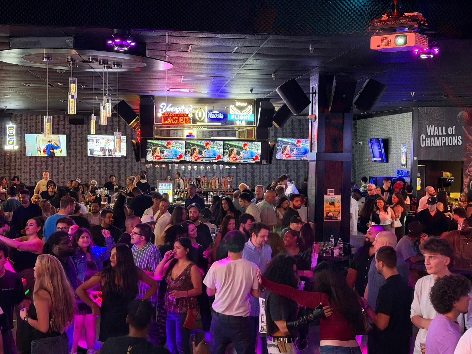 Main area crowd