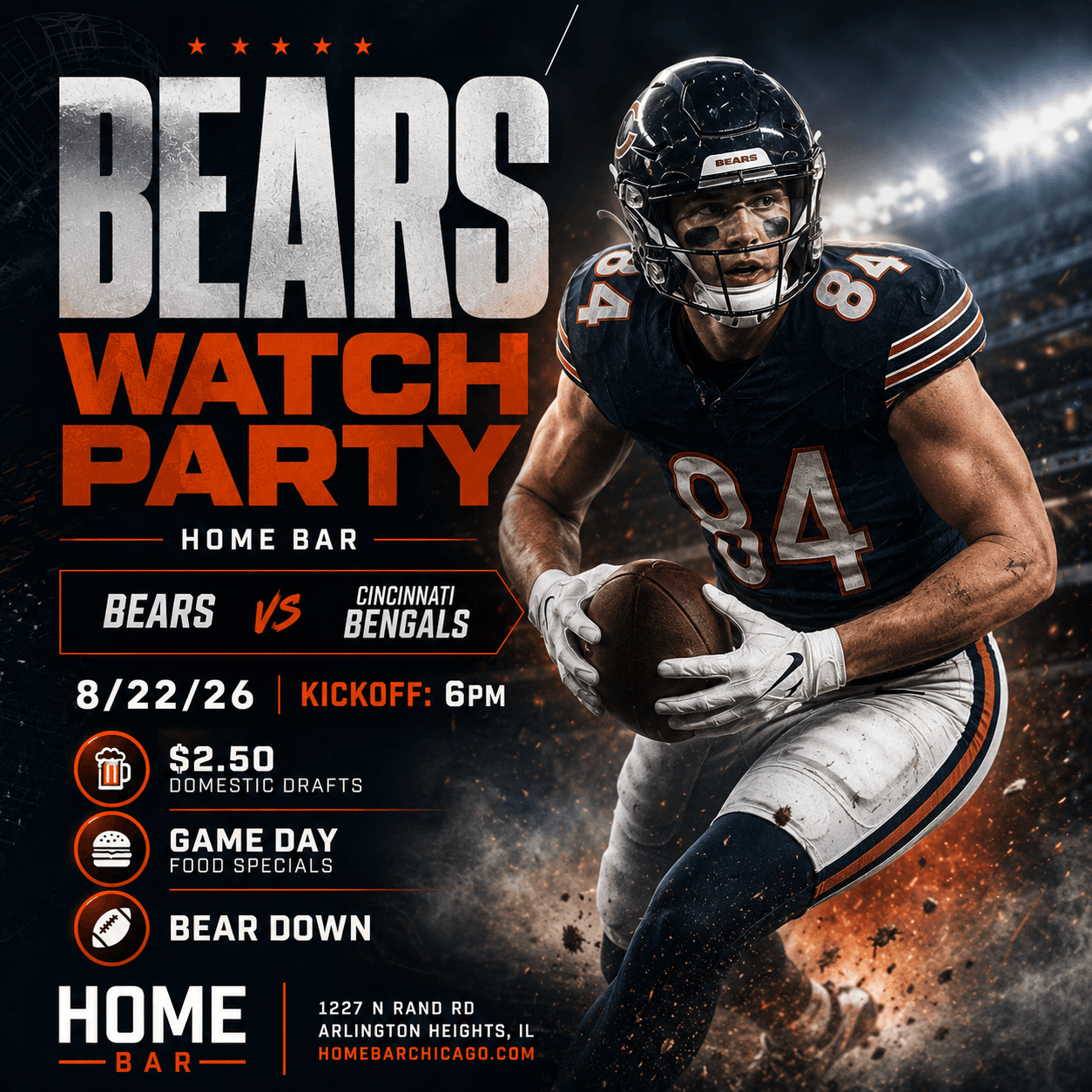 Bears Watch Party