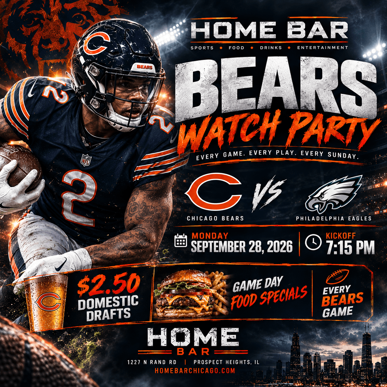 Bears Watch Party