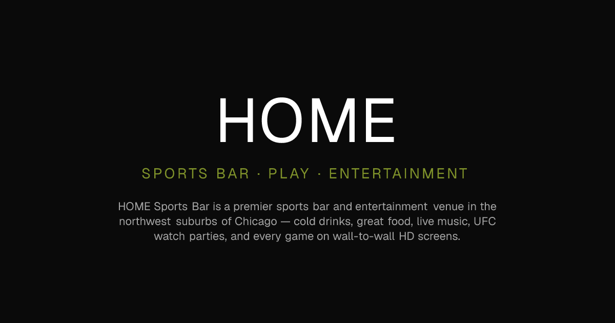 Home Bar